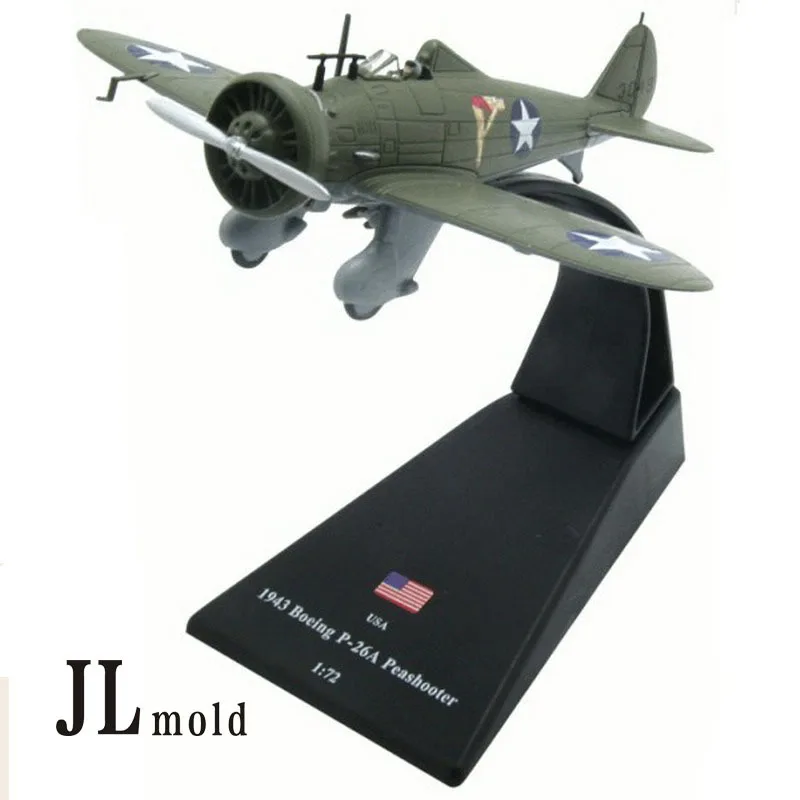 1943 usa boeing p-26 a peashooter 1/72 plastic scale models