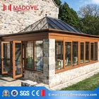 Beautiful design aluminum clear glass garden sunroom
