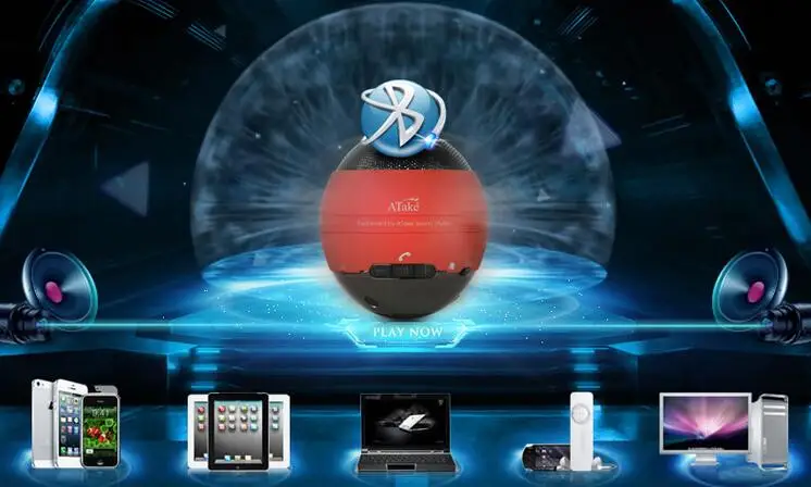 Tumbler Design Portable Bluetooth Speaker Mini Tumbler Wireless Stereo Speaker with Hands-free Mic roly-poly ball Mini Subwoofer - ANKUX.COM