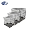 19" 24" 30" 36" 42" 48" Dog Cage Dog Crate Dog Kennel Pet Cat Metal Folding Portable Puppy Carrier Tray Home