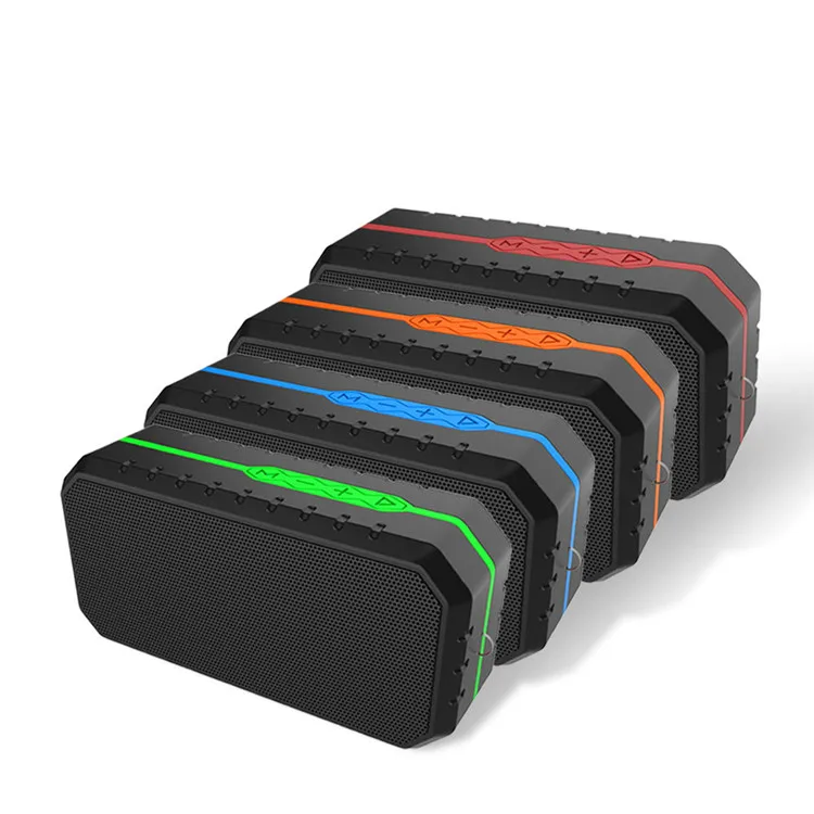 Amazon Hot Selling Colorful Wireless Waterproof Bluetooth Speaker With FM Radio - ANKUX.COM