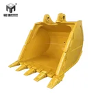 Wear Resistant Cat320 Excavator Bucket for Rock / Hard Soil