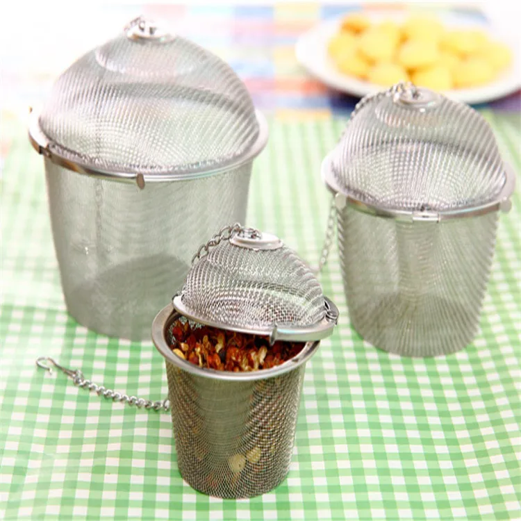 Stainless Steel Coffee Filter Tea Cup Strainer Tea Leaf Mesh Basket Infuser 