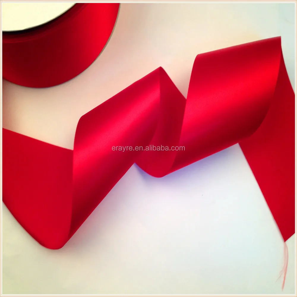100% polyester red 75mm or 3