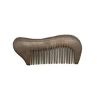 Magic wooden beard cable comb black hair color for men and women