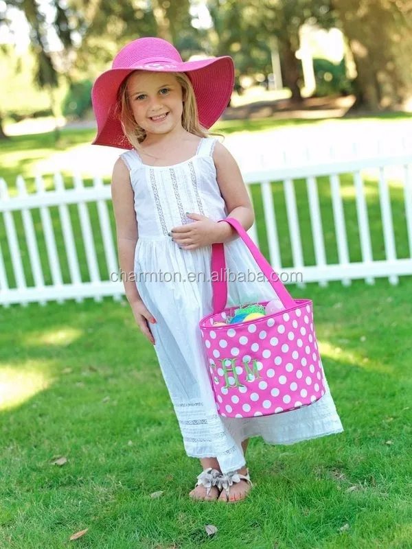 wholesale personalized monogram easter basket