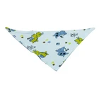 OEM printed custom lovely animal baby bib bandana