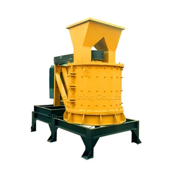 Vertical compound crusher vertical impact crusher