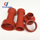 Rubber Silicone Rubber Bushing Custom High Temperature Silicone Rubber Bushing