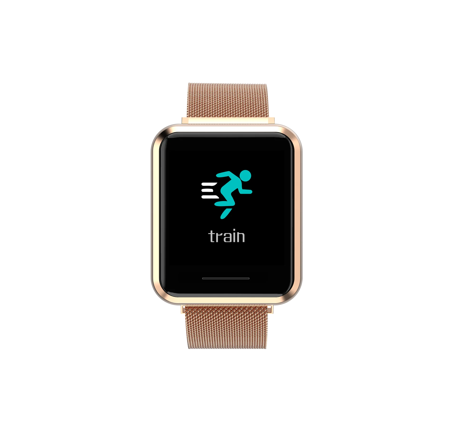 New Smart Watch dedicate Dynamic heart rate Pedometer Fitness watch band sleeping tracker Smartwatch For Iphone - ANKUX Tech Co., Ltd
