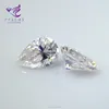 Synthesis Moissanite GH Color Pear Cut White Colour with Certificate and Waist Code Customize White Gold Ring