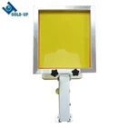 Manual color one table screen printing press for T-shirt printing