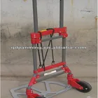 folding aluminum lightweight hand truck airport portable luggage trolley
