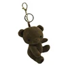 cheap custom logo keychain teddy bear, plush teddy bear keychain