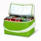 Golf Plastic Wine Food High Quality Folded Fitness Dry Beer Bottle Mini Cooler Bag with Pocket