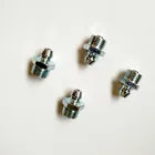 High Quality Factory Price Free Sample Grease Fitting Steel Zinc Plated Straight Grease Nipple