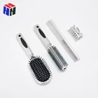 wholesale custom logo hair brush and comb sets