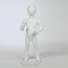 Hot sale lovely fiberglass standing kid mannequin