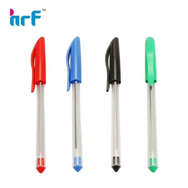 Fine point 0.7mm cheapplastic ball point pen for schools