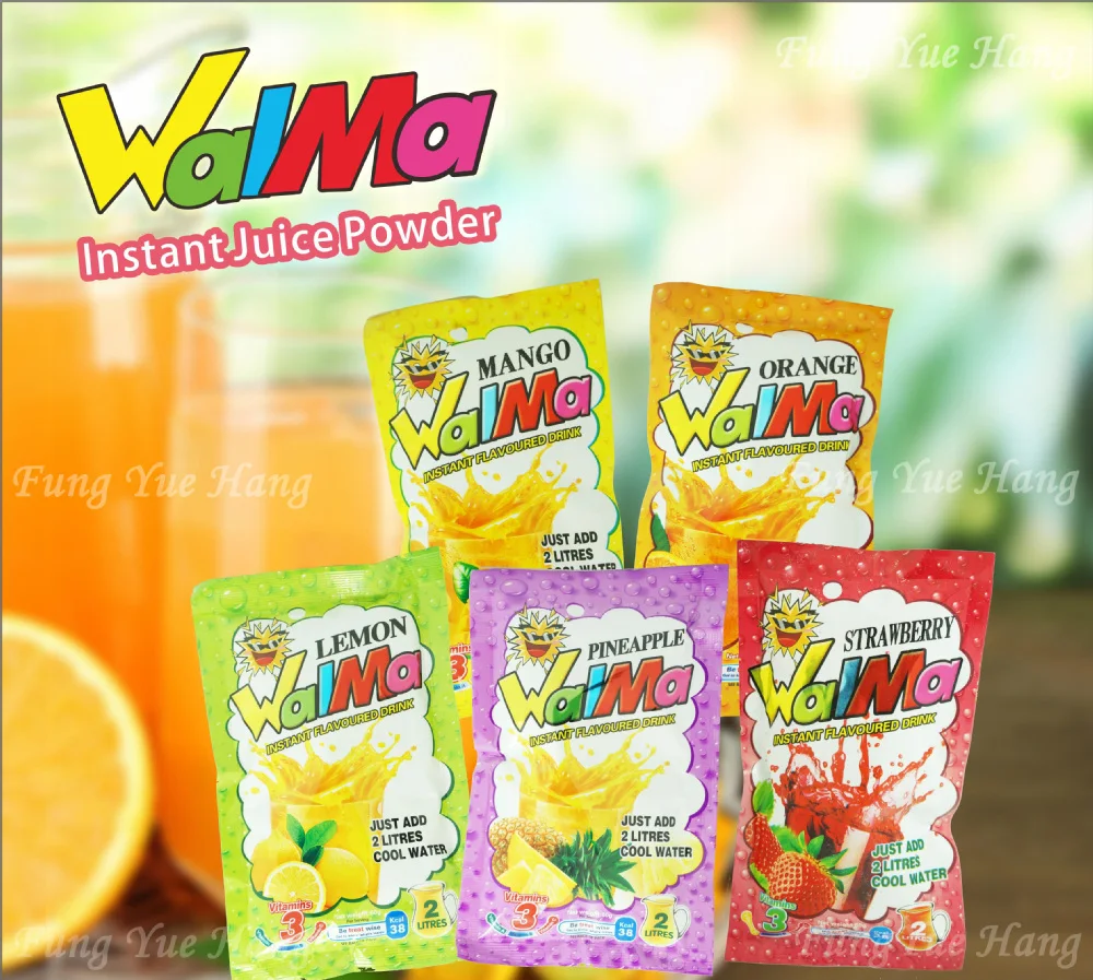 60g instant orange juice powder juice manfacturers