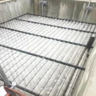 Three-dimensional elastic packs for Sewage wastewater treatment