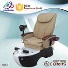 human touch electric recliner foot massage chair and portable pedicure chair with exhaust