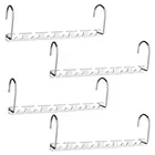 Magic Chromed Wire Closet Clothes Hanger Rack Organizer for 6 hangers