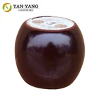 Furniture Leg Sofa Cnc Turning Small Round Sofa Leg in Wood Material