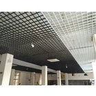 100*100 aluminum pop open cell ceiling material for interior decoration