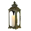 Vintage 120-220V wholesale metal electric candle holder warmer/lantern/ aroma incense candle holder table lamp