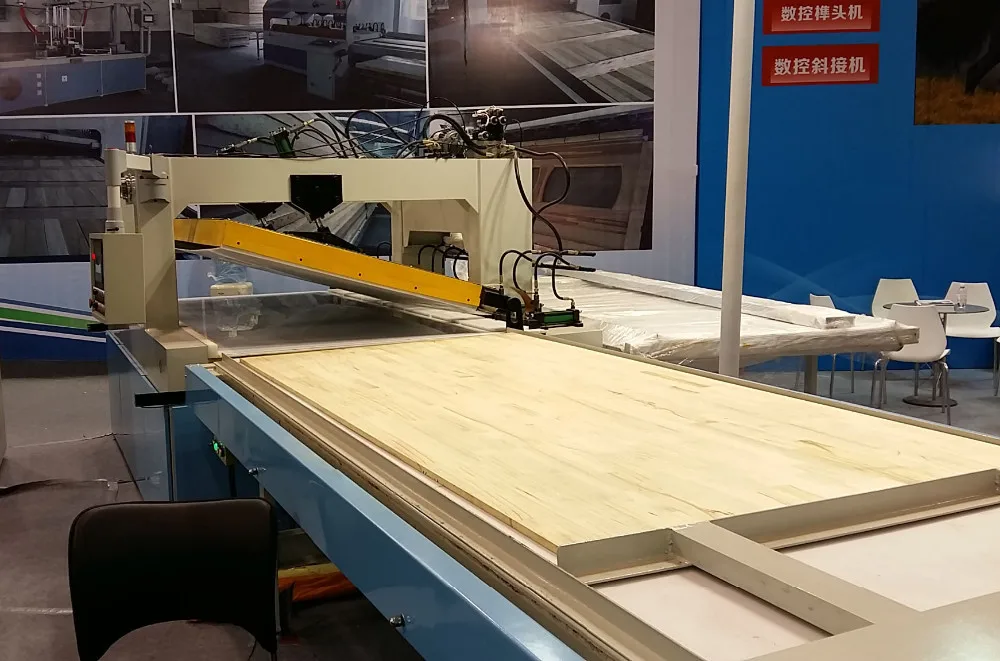 High frequency bending wood board joint multi-functional machine