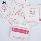 beauty salon disposable nail polish remover,single piece pack non woven nail polish remover