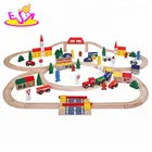 Hot sale educational wooden toy train sets for children W04C080