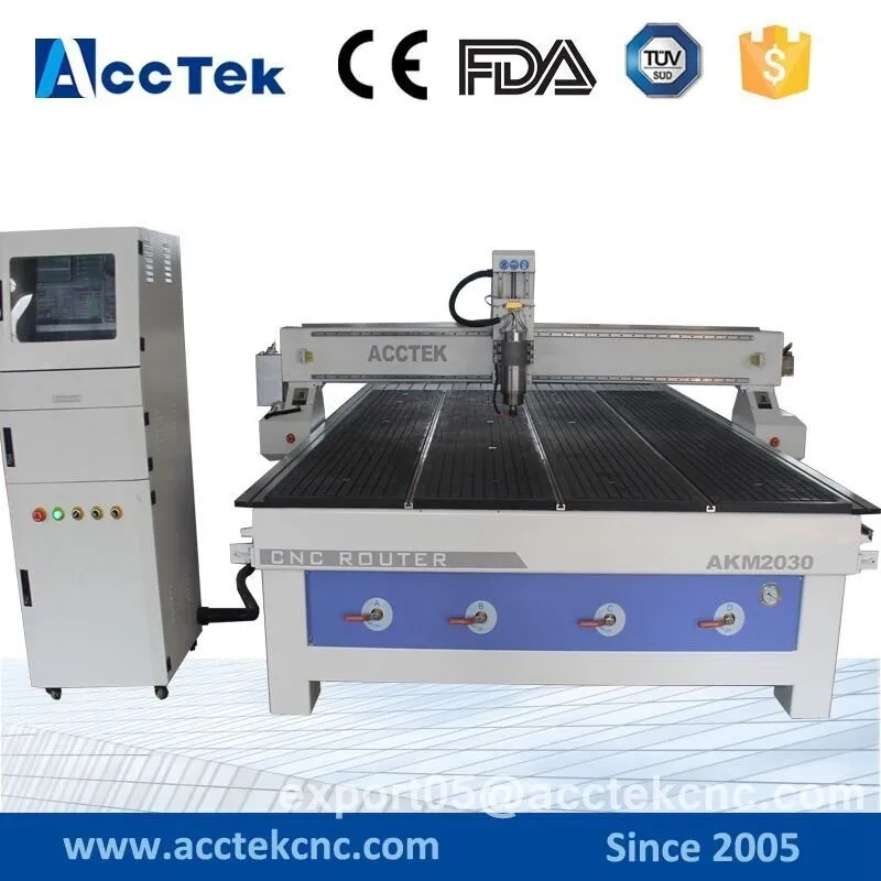 AKM2030 China supply big size hot sale stone cnc router for woodworking