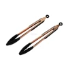 2018 new style 9 inch best quality silicone meat steak bbq tongs