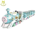 Hansel hot selling amusement park electric trackless train toy