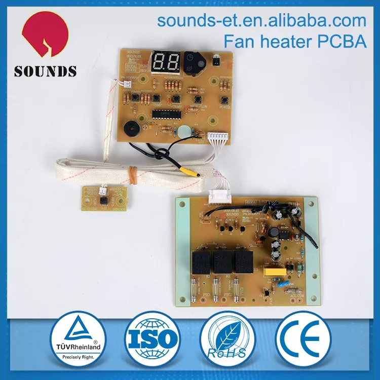 Fan heater PCBA