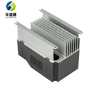 Al extruded profile frequency converter radiator