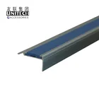 aluminum stair edging/step nosing strip/metal tread nose