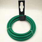 chinese supplier 5/8" pvc pipe list green flexible rubber water garden hose pipes