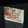 Wholesale 4x6 5x7 8x10 Mini Clear Glass Acrylic Magnetic Baby Picture Photo Frame