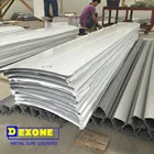 aluminum louver extrusions/aluminum louver screen/aluminum louver systems