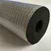 nbrpvc round heat and cold pipe insulation aluminium foil faced rubber foam insulation pipe tube