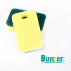 Dish washing heavy duty scrubber sponge pads abrasive scouring pad