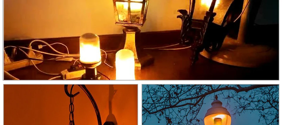 Ampoule LED Flame Lamps E14 E27 E26 B22  vuur lamp (11)