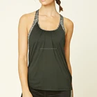 Tank Tops Spandex Women Wear Tank Tops Spandex Woman's Cottony Racerback Sports Tank