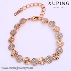 72383 High quality fashion 18k gold color best friend bracelet