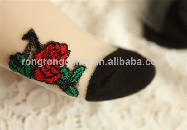 Cheapest Wholesale Chin factory in-stock fancy socks fashion sexy ladies boot ankle socks colorful ankle socks