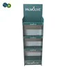High Quality Brand Cardboard 4-tier Advertising Shampoo Display Stand, Cosmetic and Toiletry Display In Hair Salon