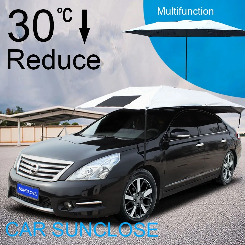 Sunclose tejido impermeable SAIL SHADE Sun UV protección 3 M plátano sombrilla protección contra inundaciones productos para el coche